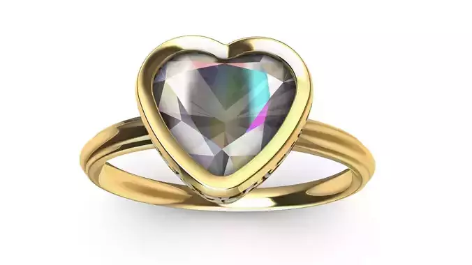 heart basket ring stl veirfied