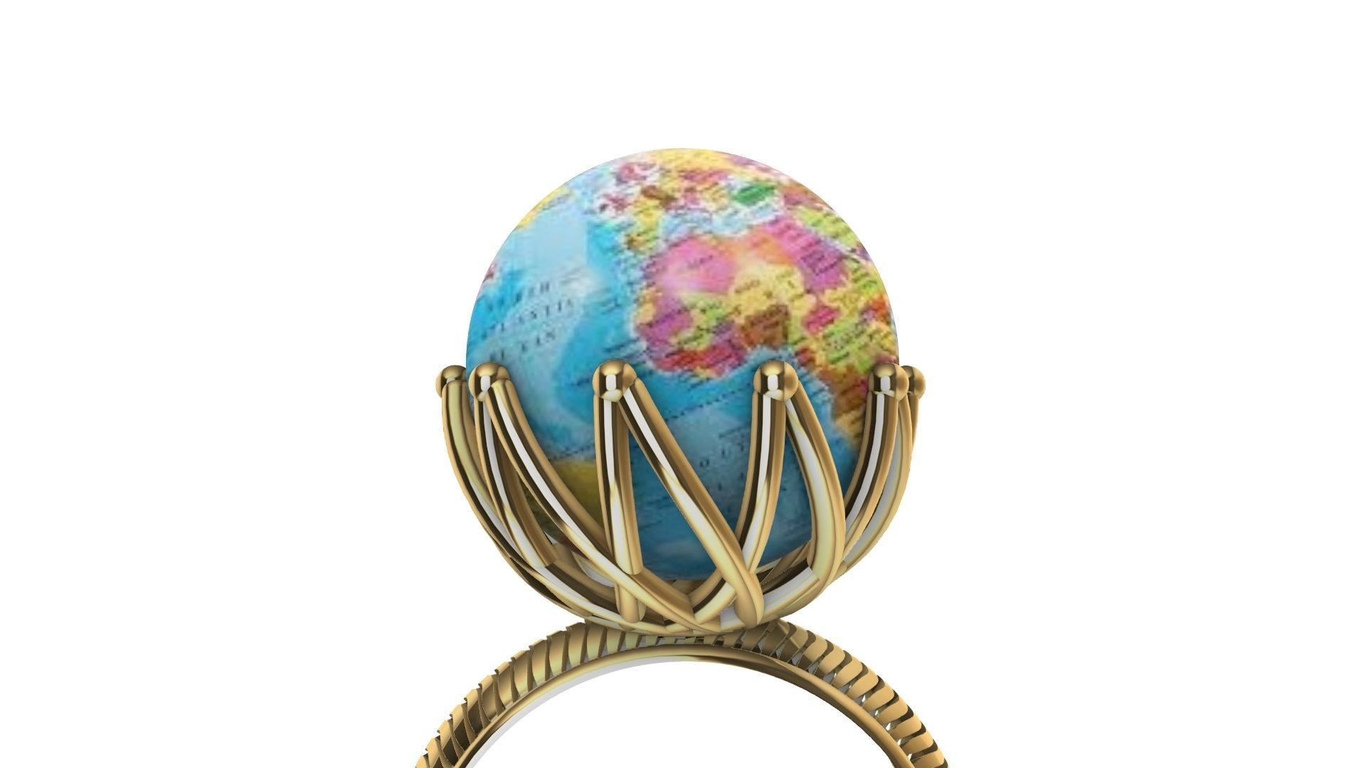 globe ring stl verified 3D print model_18