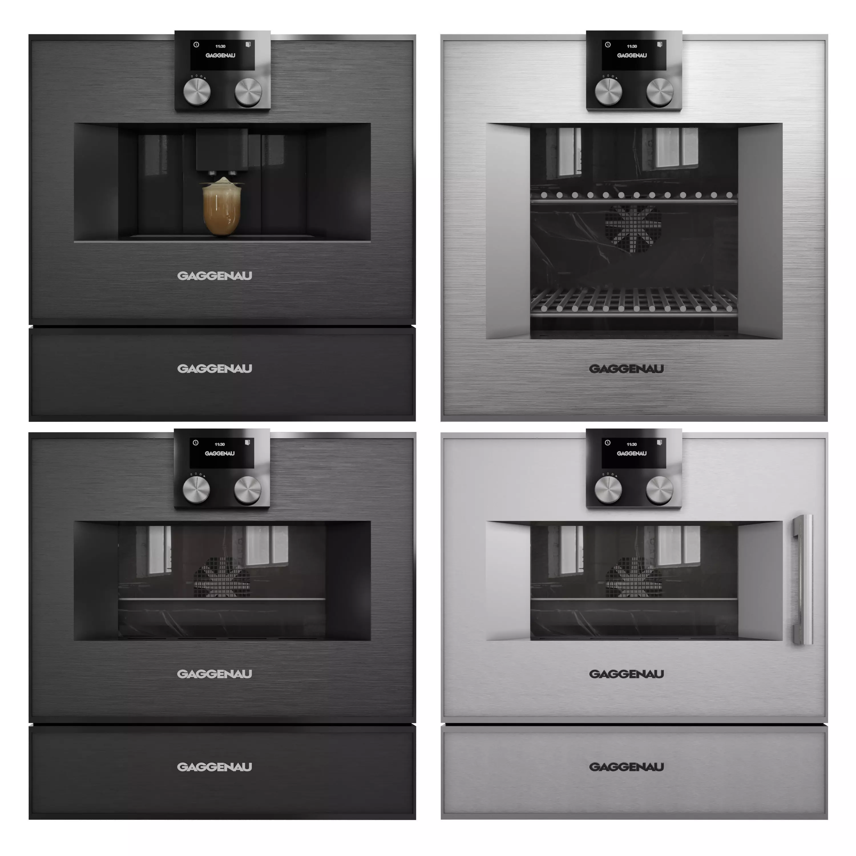 Gaggenau Oven Collection Vol 03 3D model