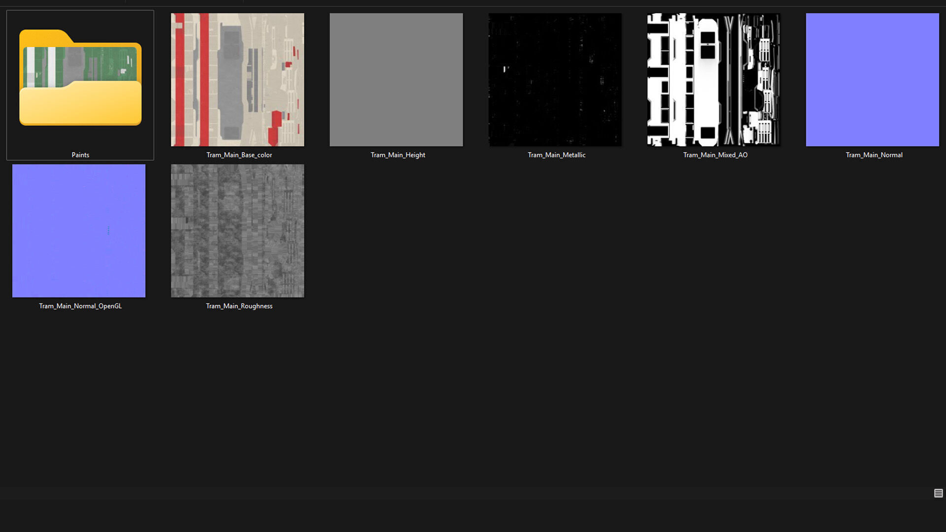 Prague tram 3D model_16