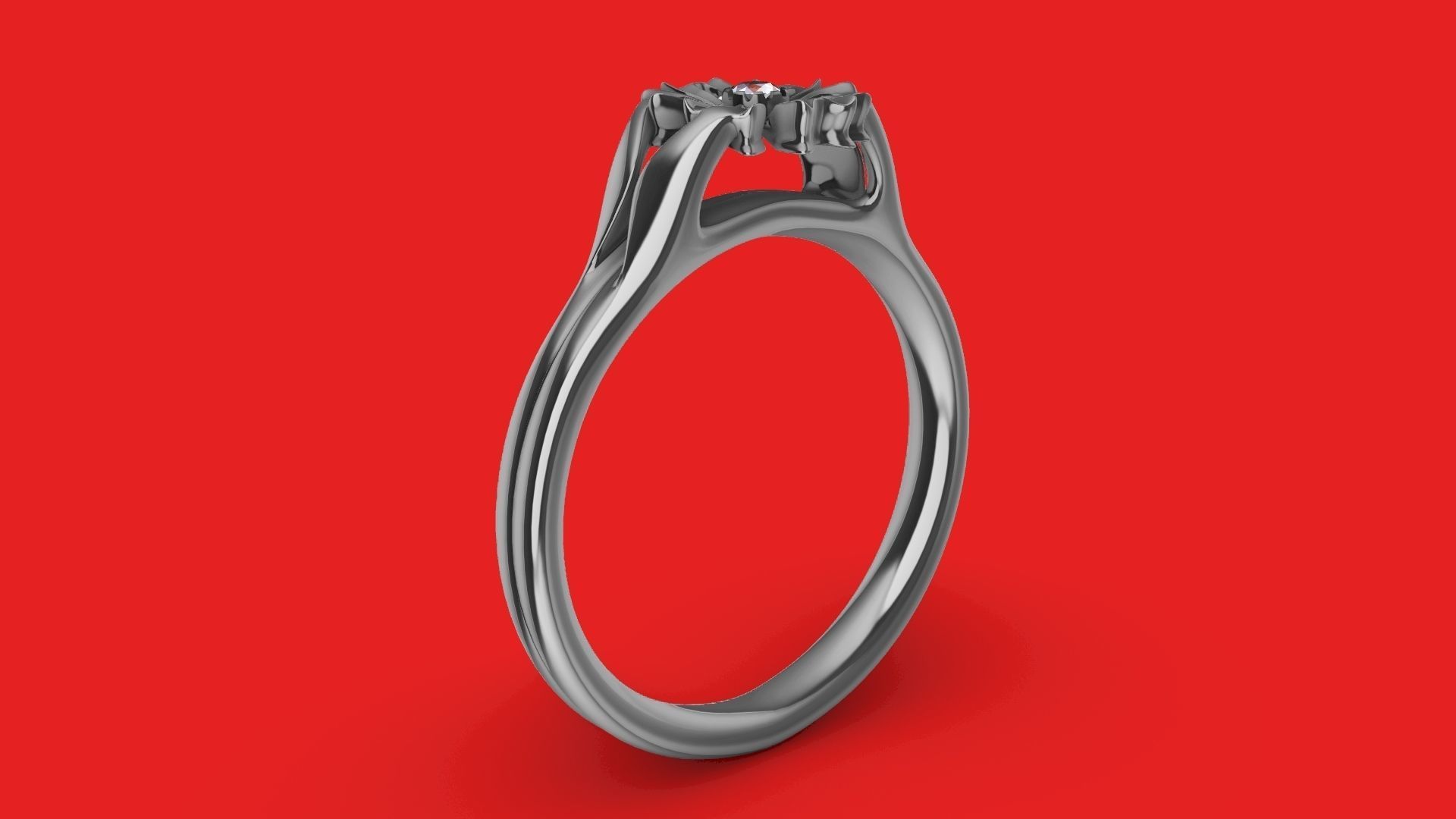 flower diamond ring stl verified 3D print model_28