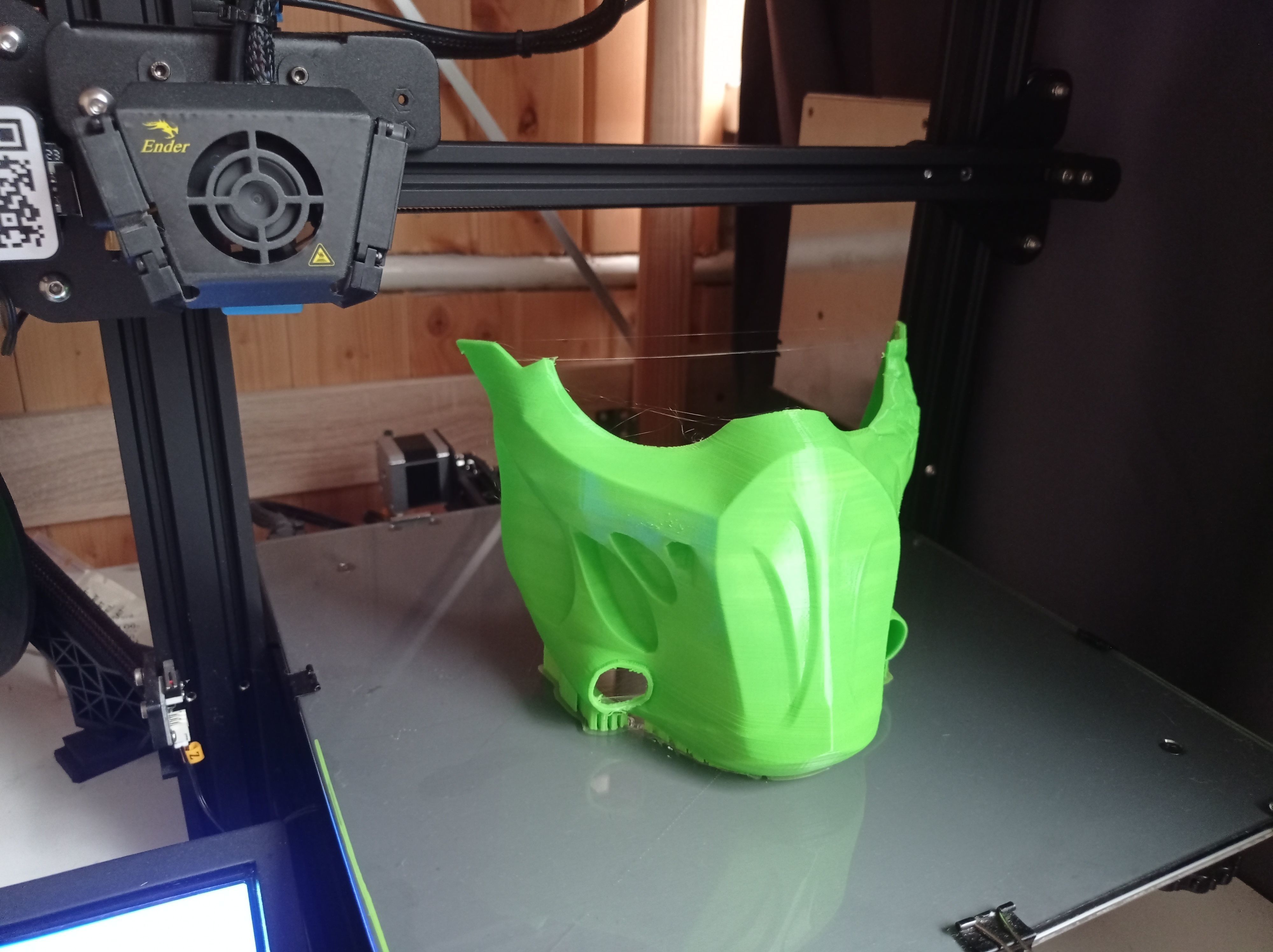 Predator Tracker  mask Shaman 3D print model_26