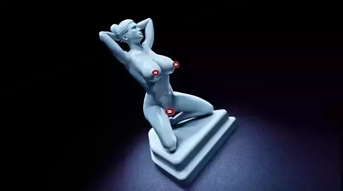Sexy girl 31 3D print model