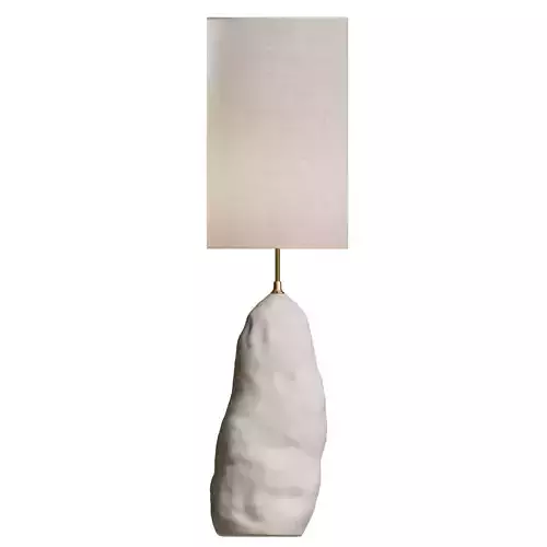 Stone Floor Lamp 3D model