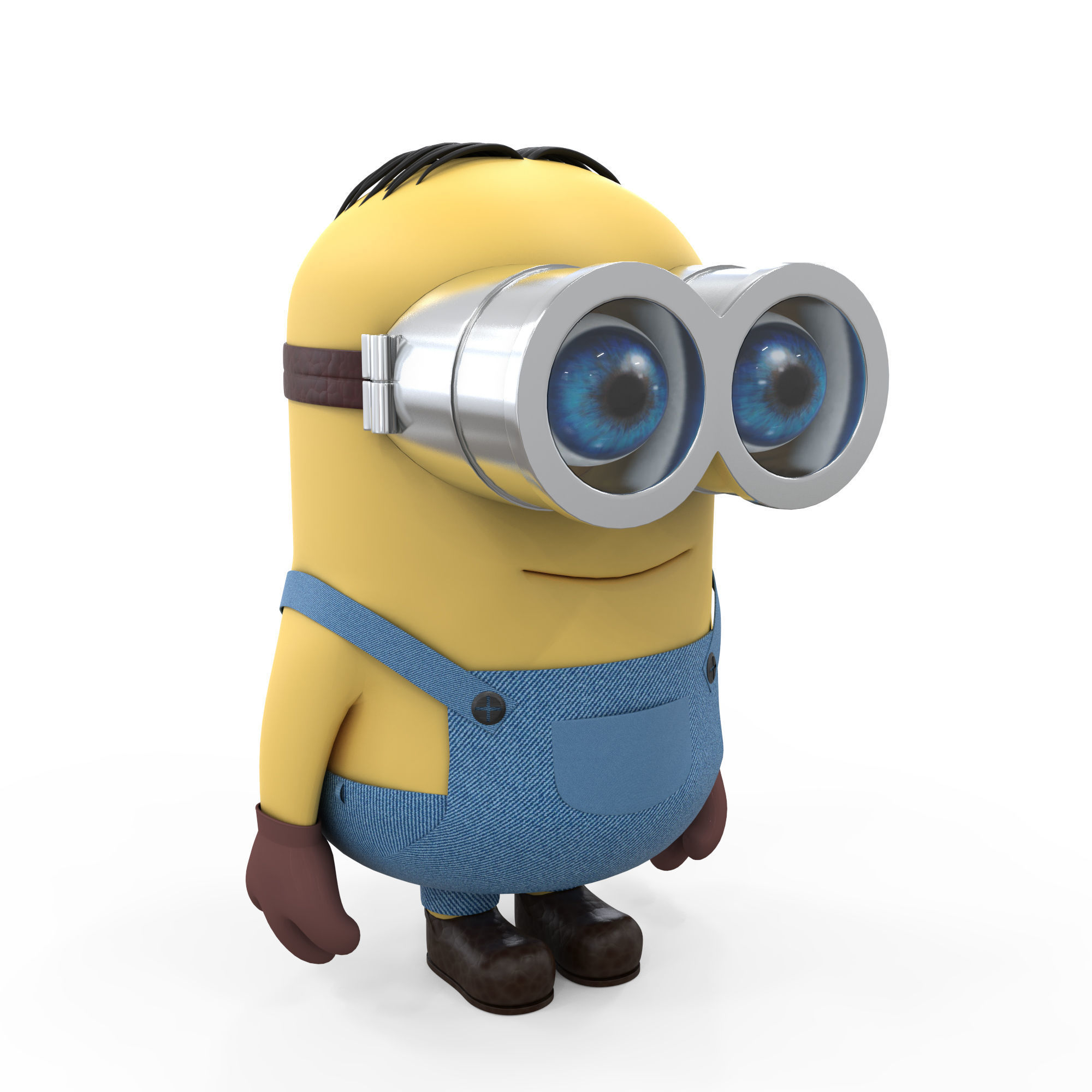 MINION Free low-poly 3D model_1