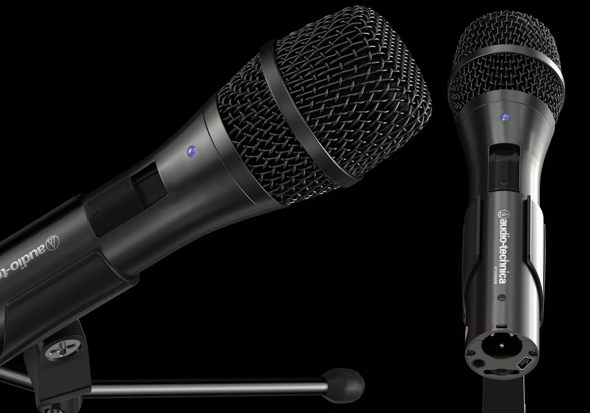 Audio-technica AT2005 USB Dynamic Microphone 3D model