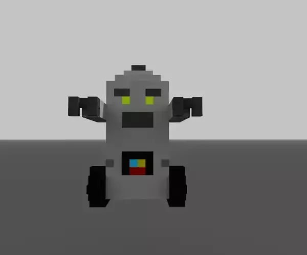 Simple voxel 3D robot