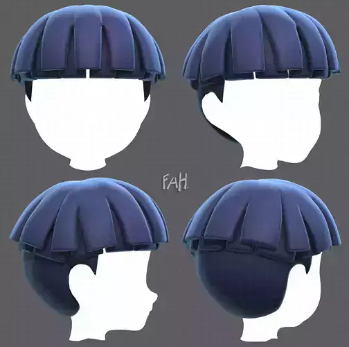 Base Hair for Boy V05