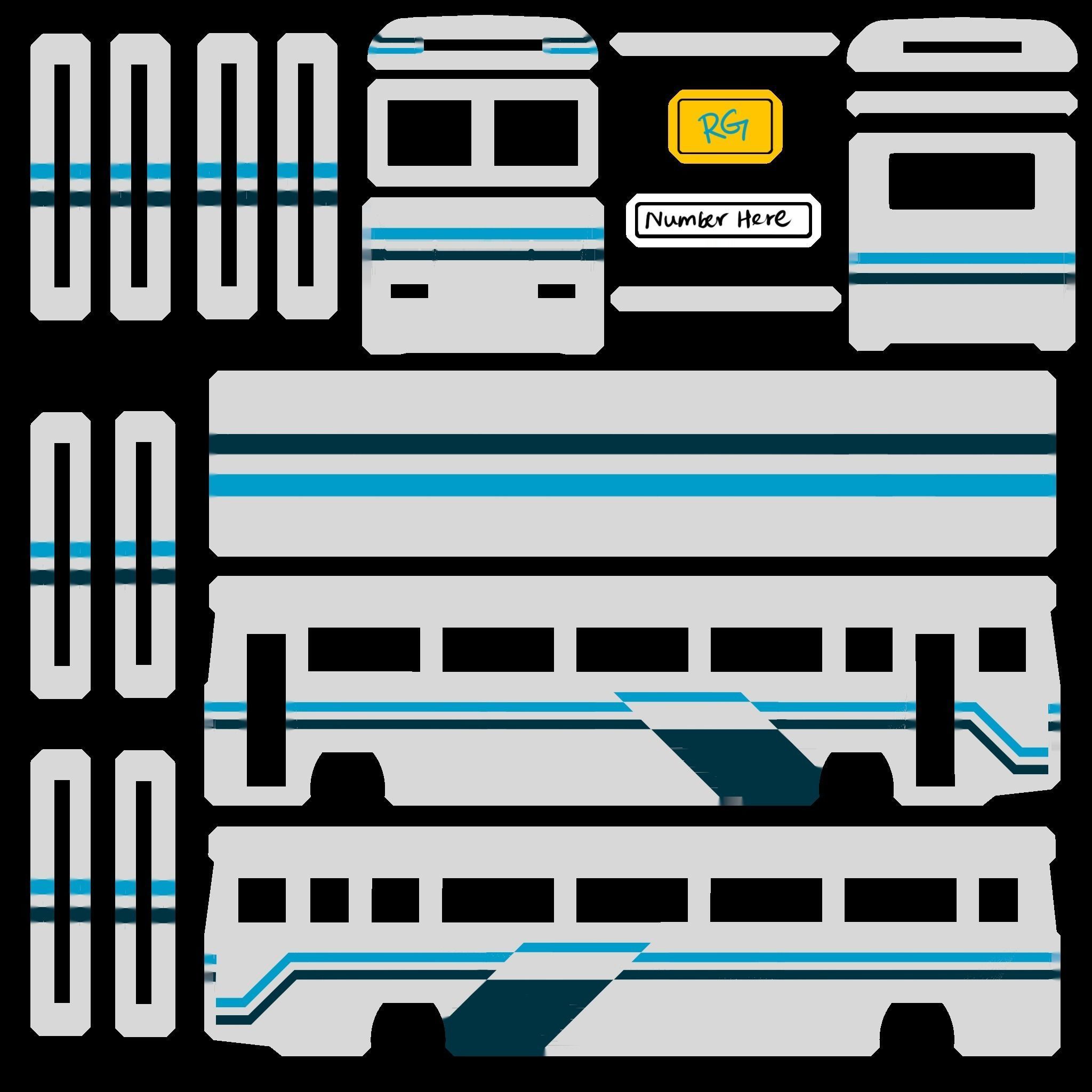 Ashoke Layland Bus  Low-poly 3D model_11