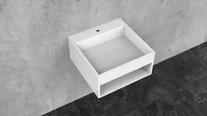Mini Basin 500 x 500 x 250 3D model
