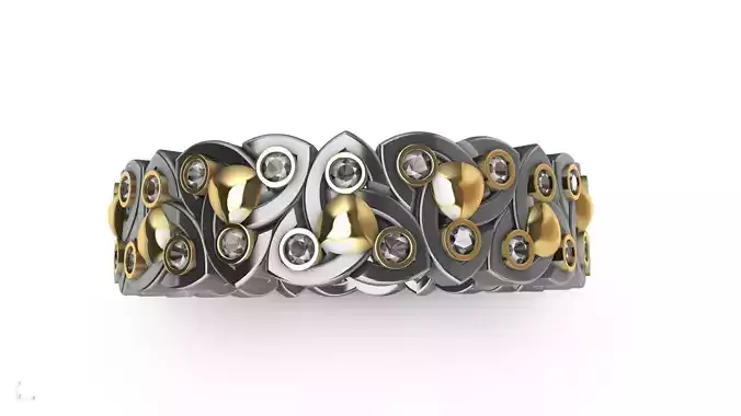 celtic knot diamond ring stl verified