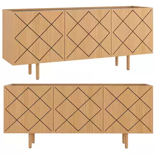 Cabinet for the living room Porta Ramalade