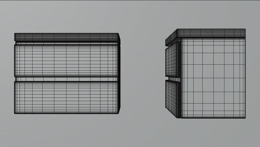 Bathroom  Low-poly 3D model_15