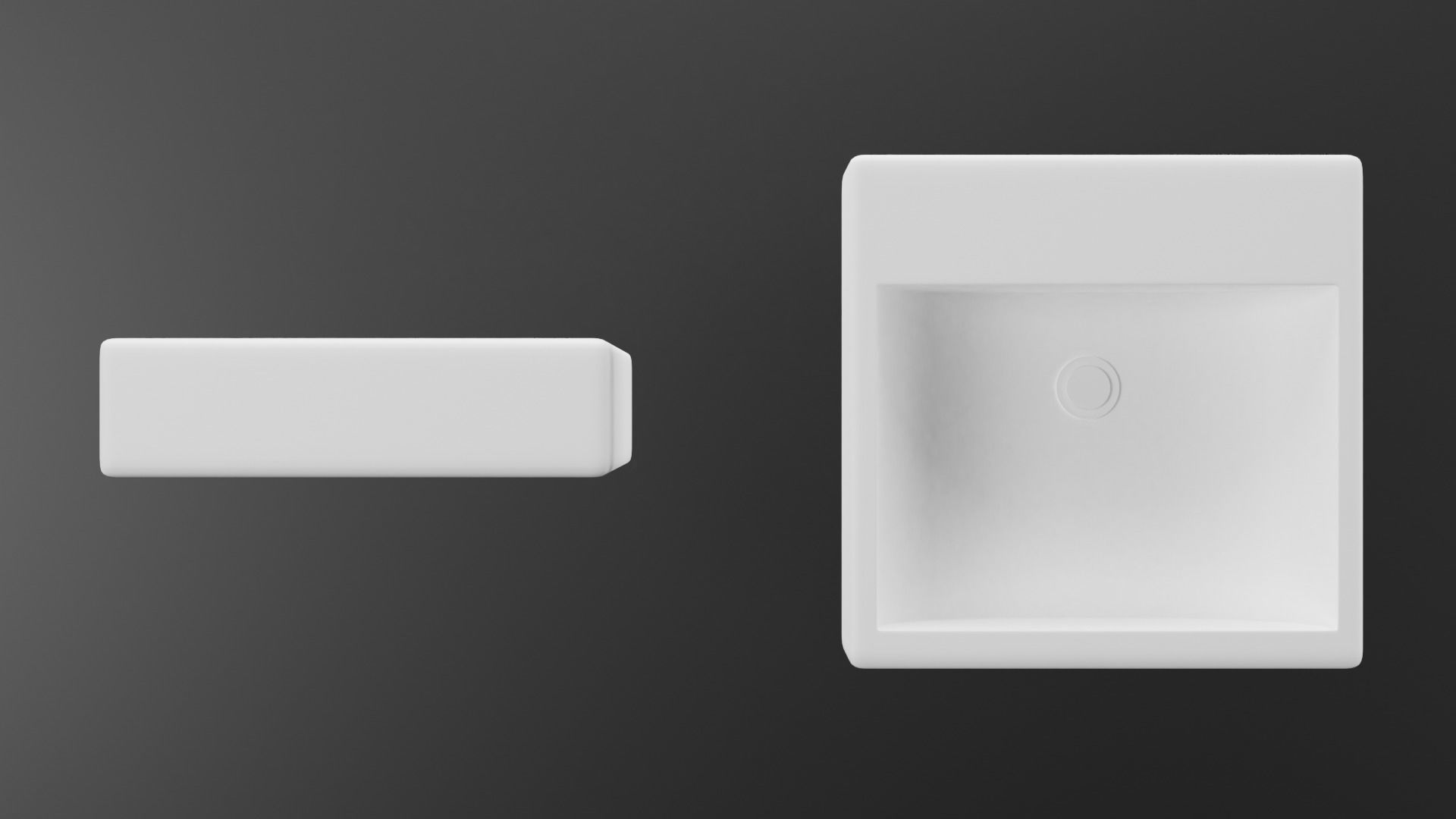 Bathroom  Low-poly 3D model_8