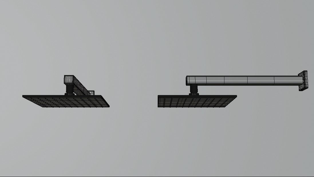 Bathroom  Low-poly 3D model_12