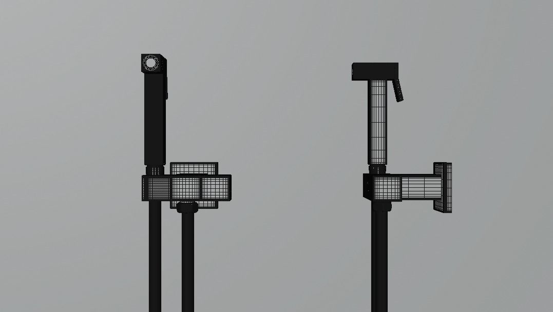 Bathroom  Low-poly 3D model_19