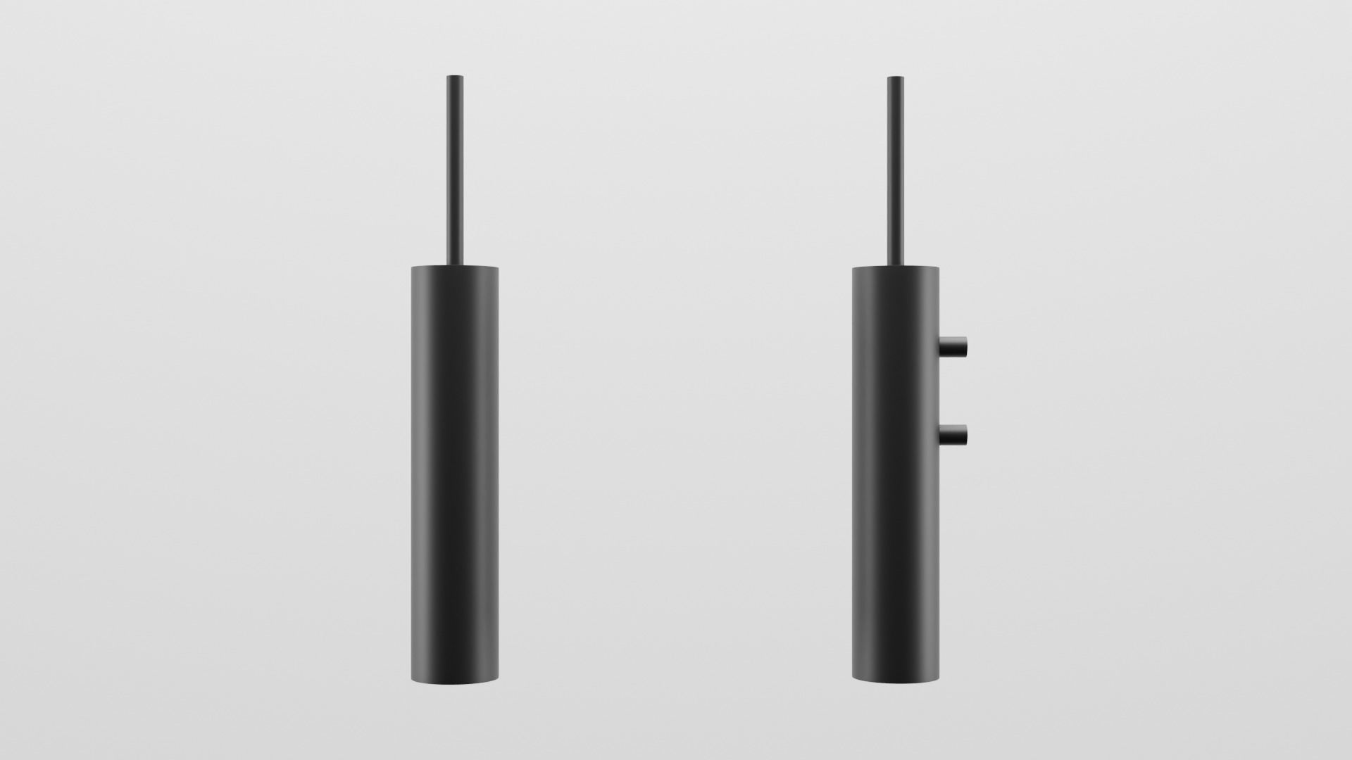 Bathroom  Low-poly 3D model_4