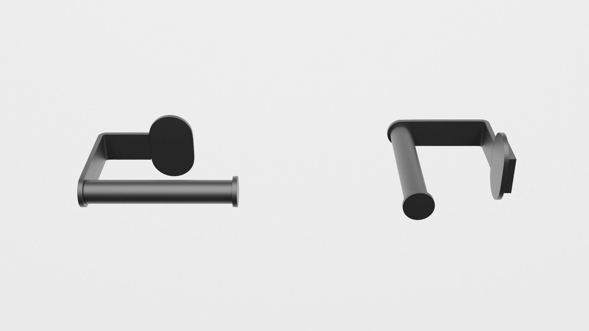 Bathroom  Low-poly 3D model_5