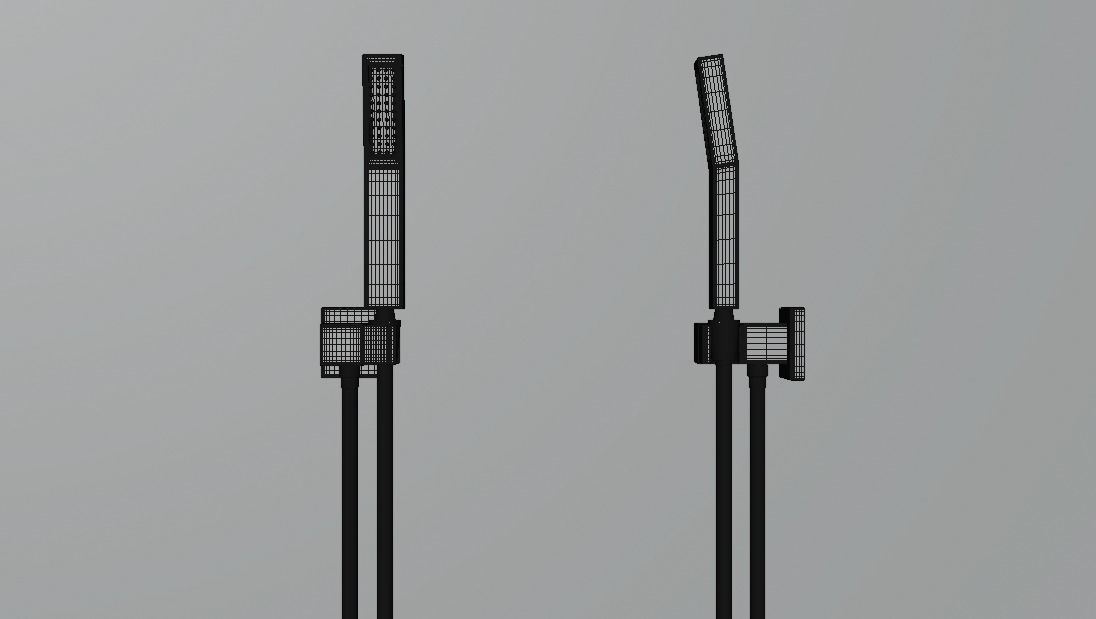 Bathroom  Low-poly 3D model_18