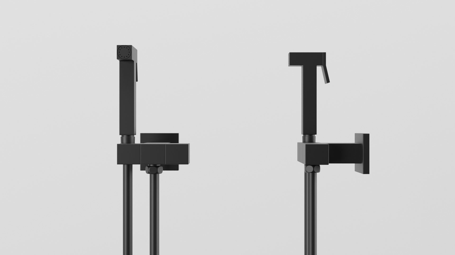 Bathroom  Low-poly 3D model_10