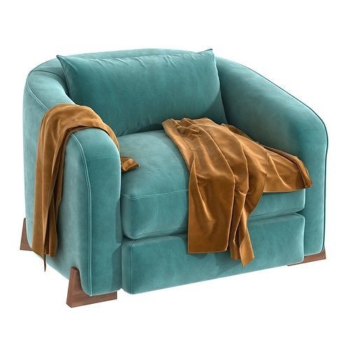 Stahl and Band Faas Chair 3D model