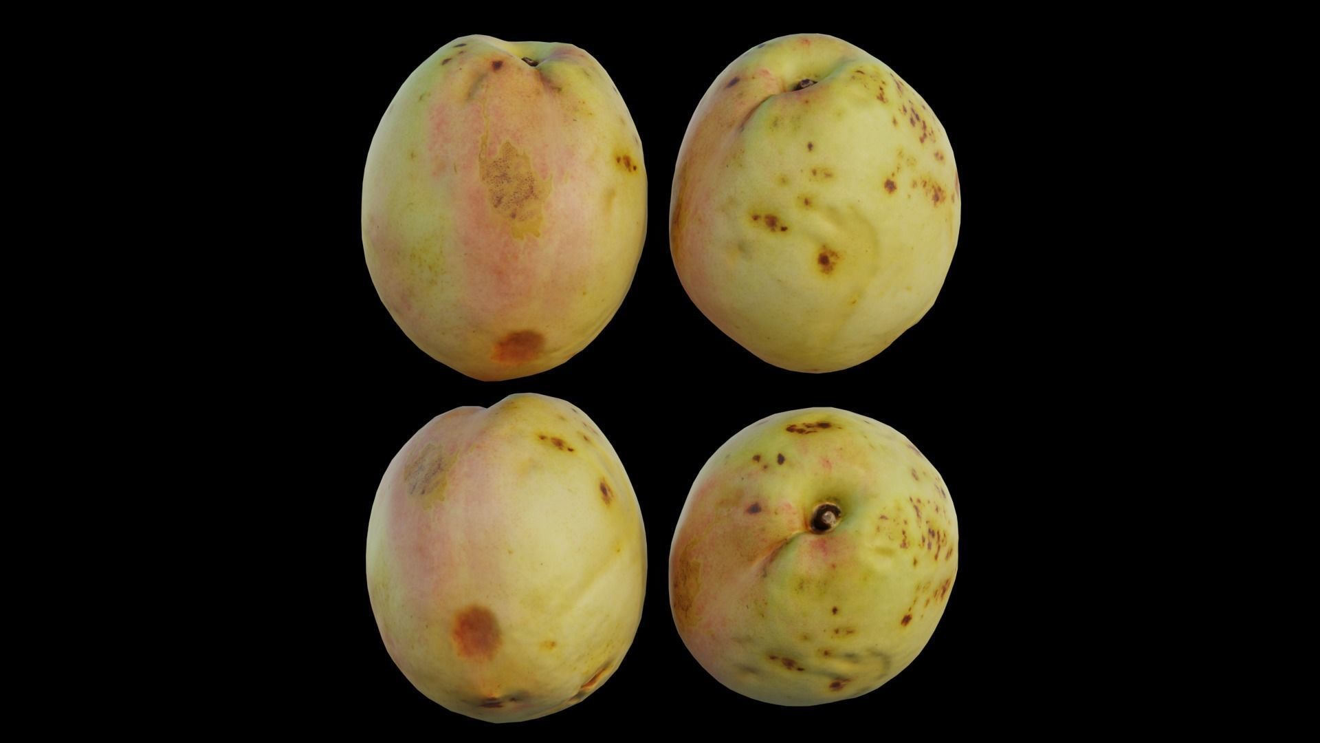 Peach 05 3D model_11