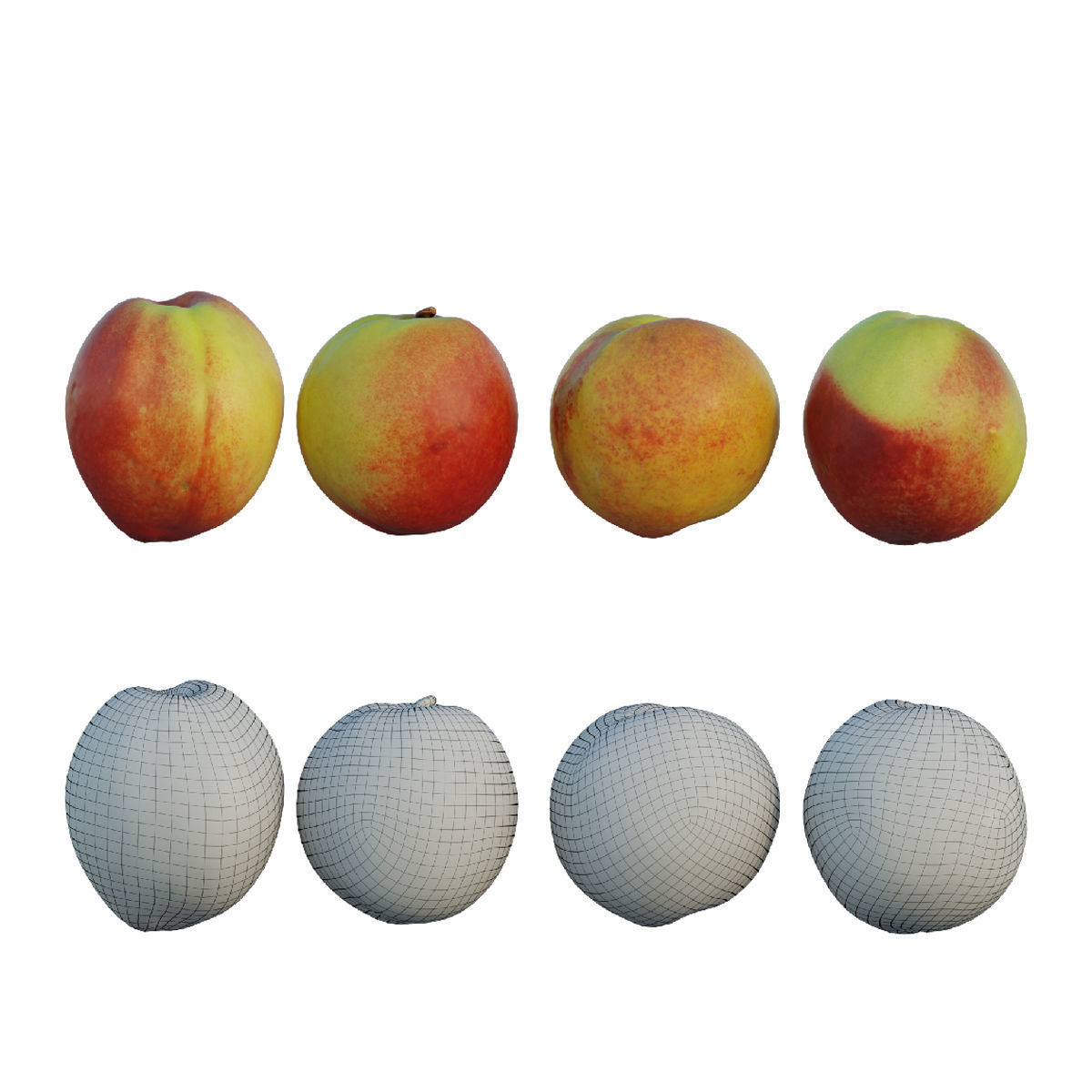 peach 06 3D model_1