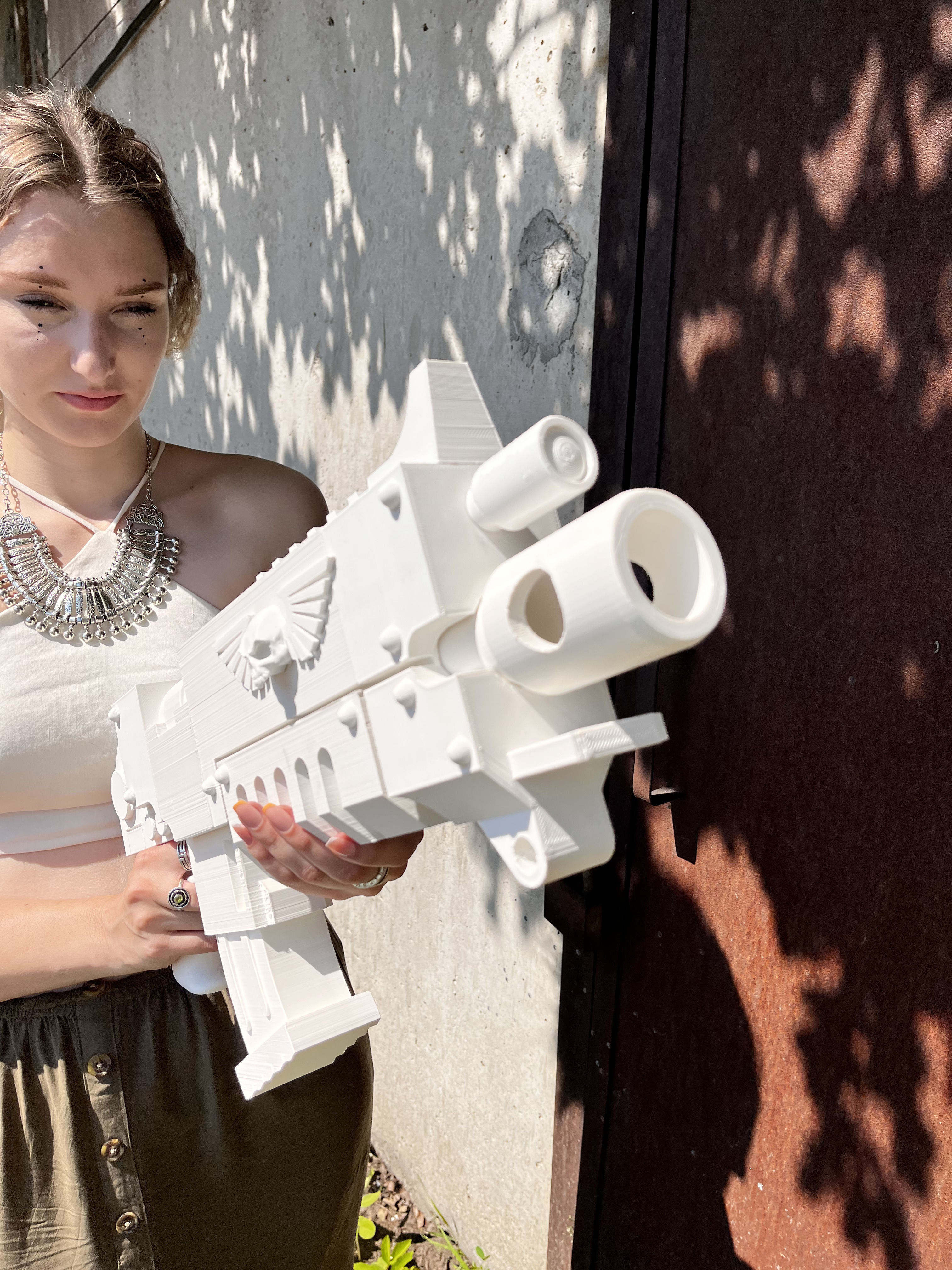 BOLTER WARHAMMER 40K SPACE MARINES COSPLAY PROP REPLICA 3D MODEL 3D print model_6