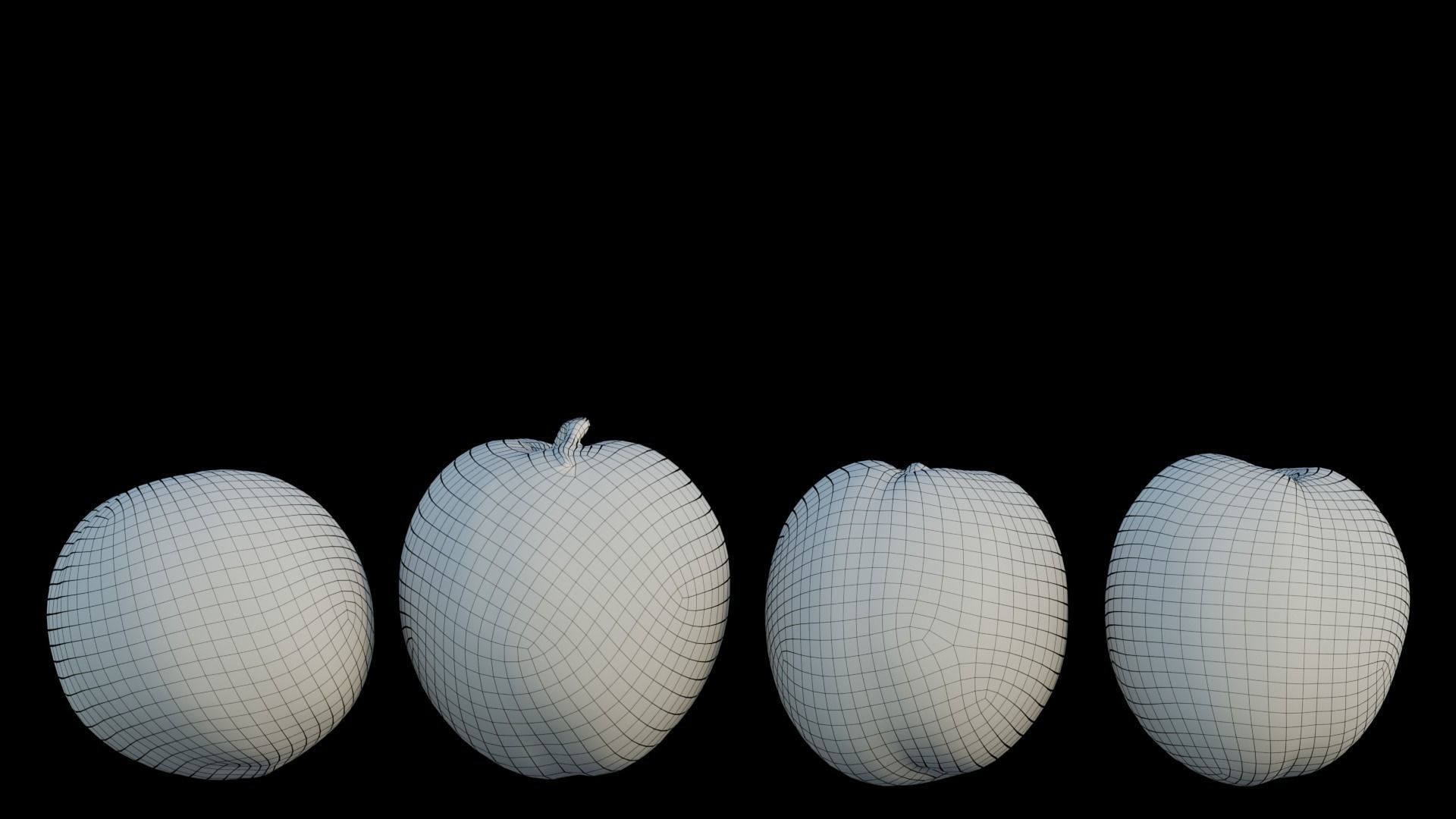 Peach 08 3D model_9
