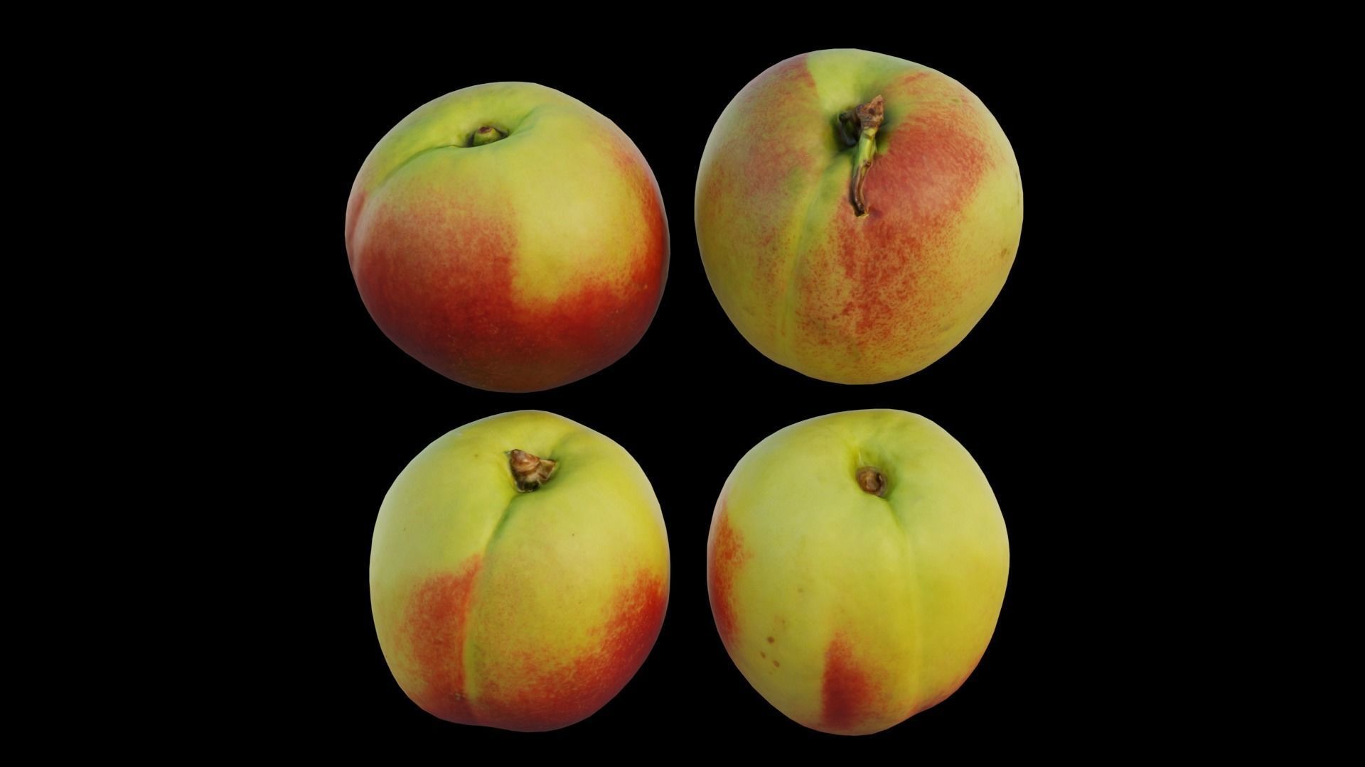 Peach 08 3D model_11