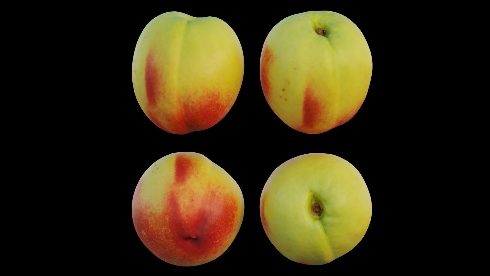 Peach 08 3D model_14