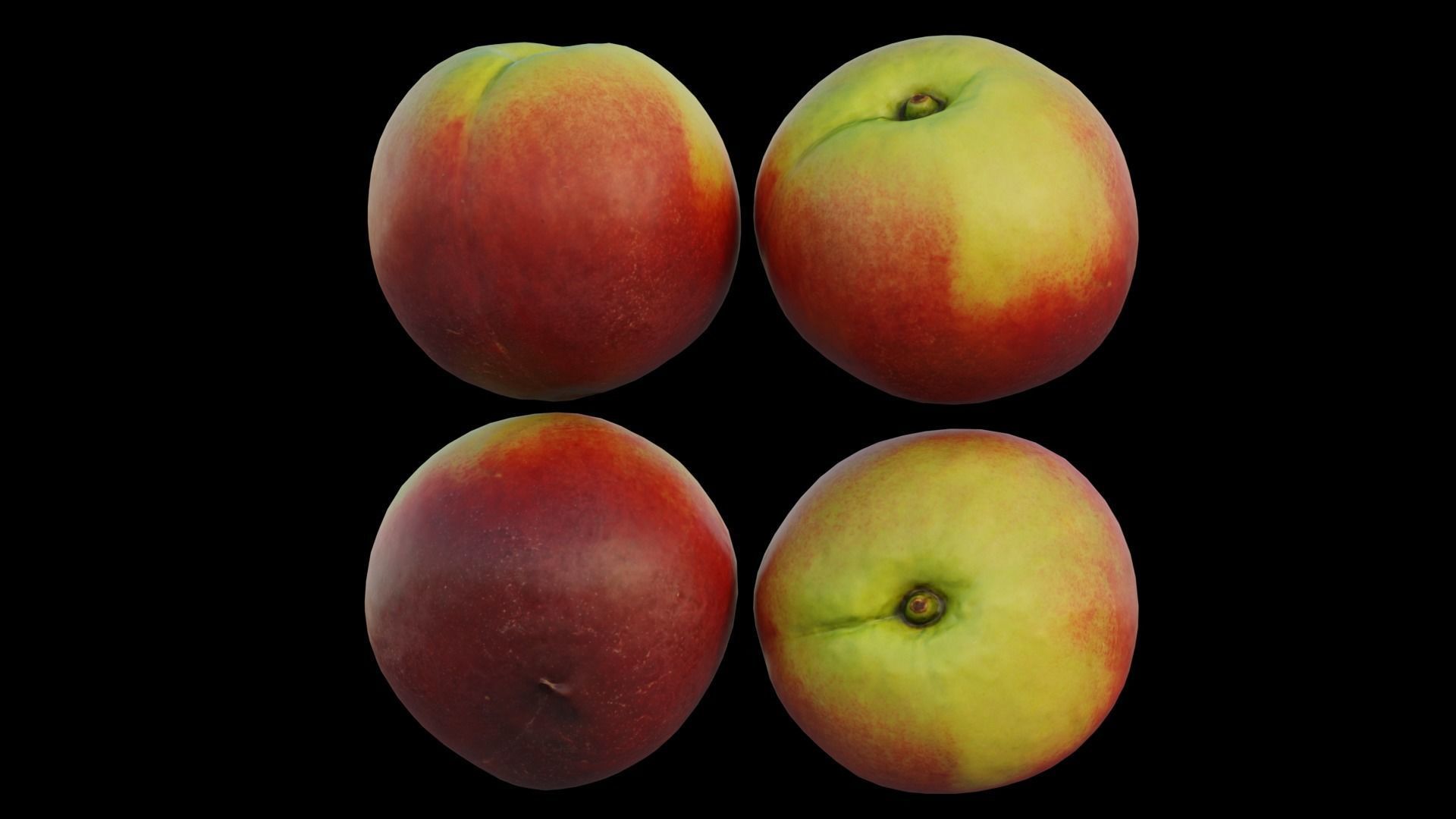 Peach 08 3D model_15