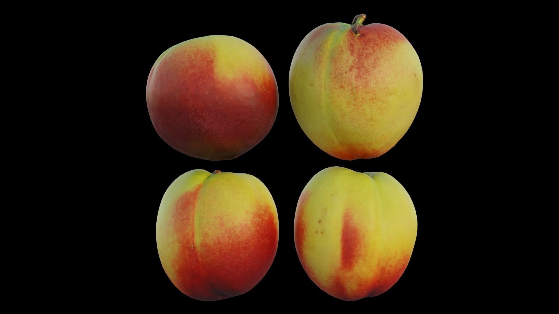 Peach 08 3D model_10