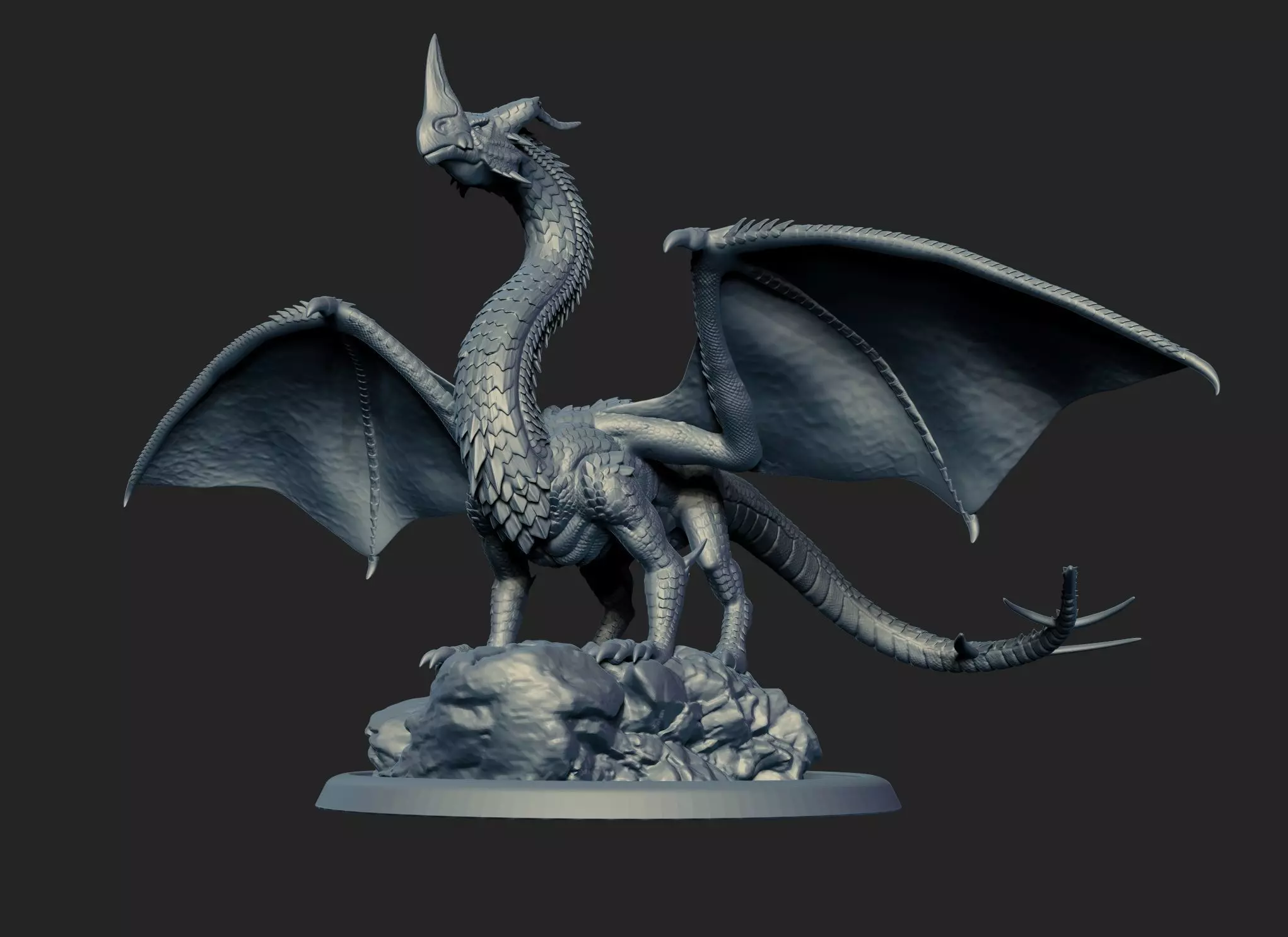 Valmierre The High Elder Dragon 3D print model_0