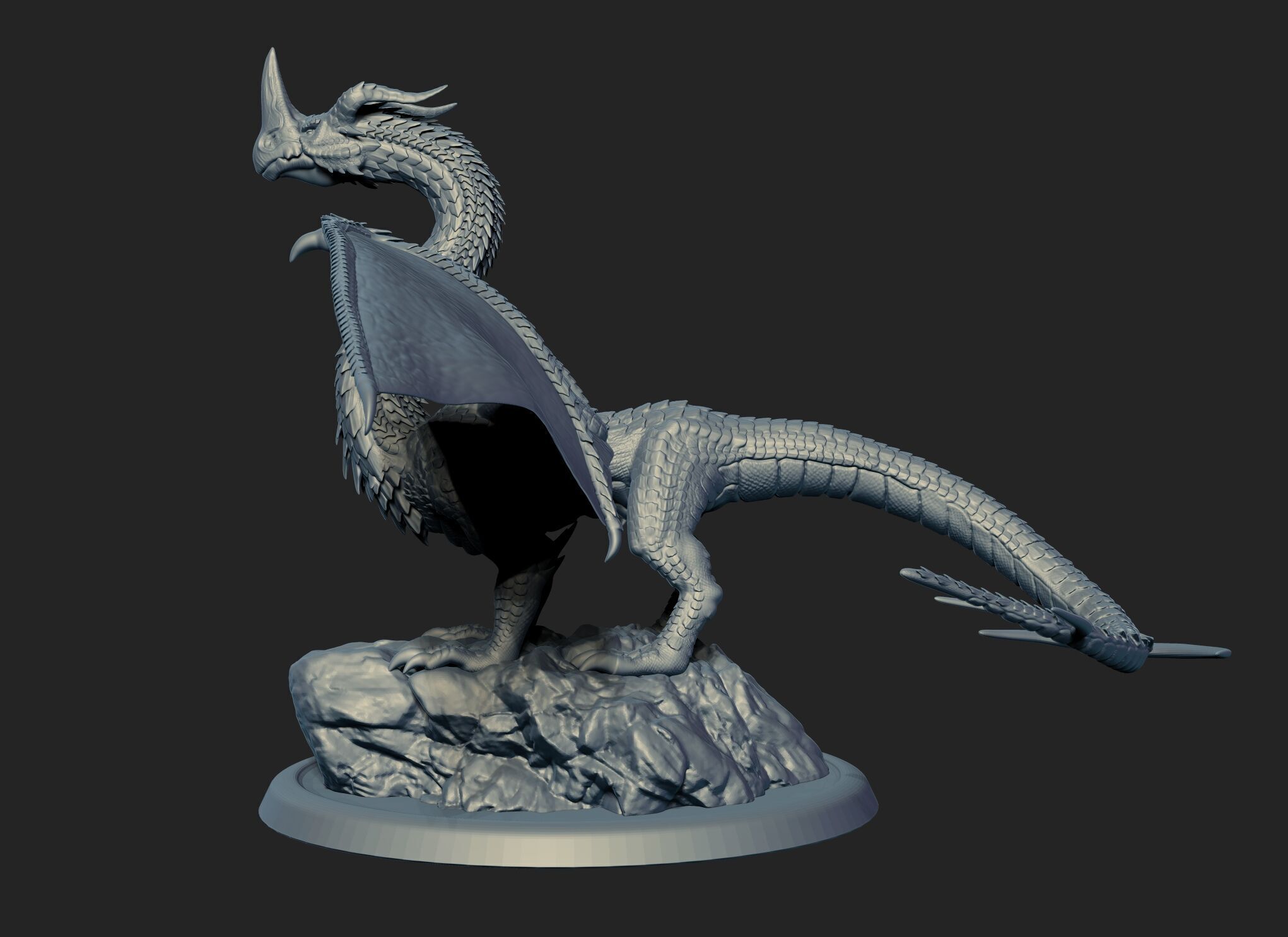 Valmierre The High Elder Dragon 3D print model_4