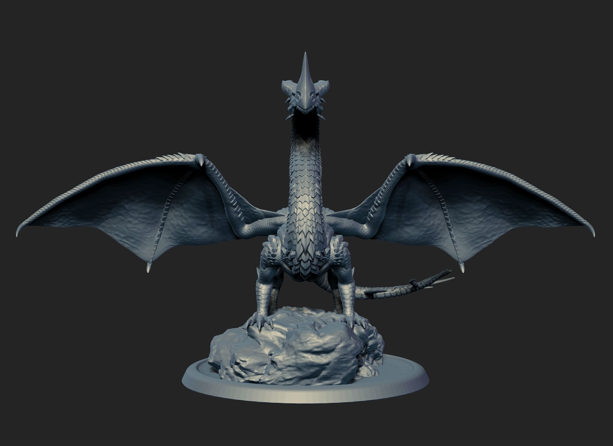Valmierre The High Elder Dragon 3D print model_2