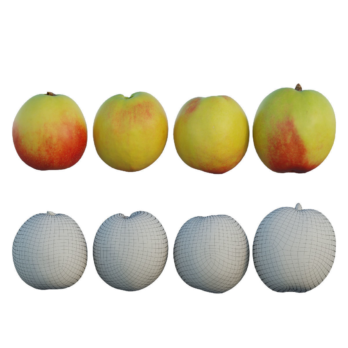 peach 09 3D model_1