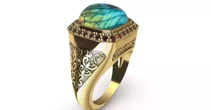 ornament signet ring stl verified