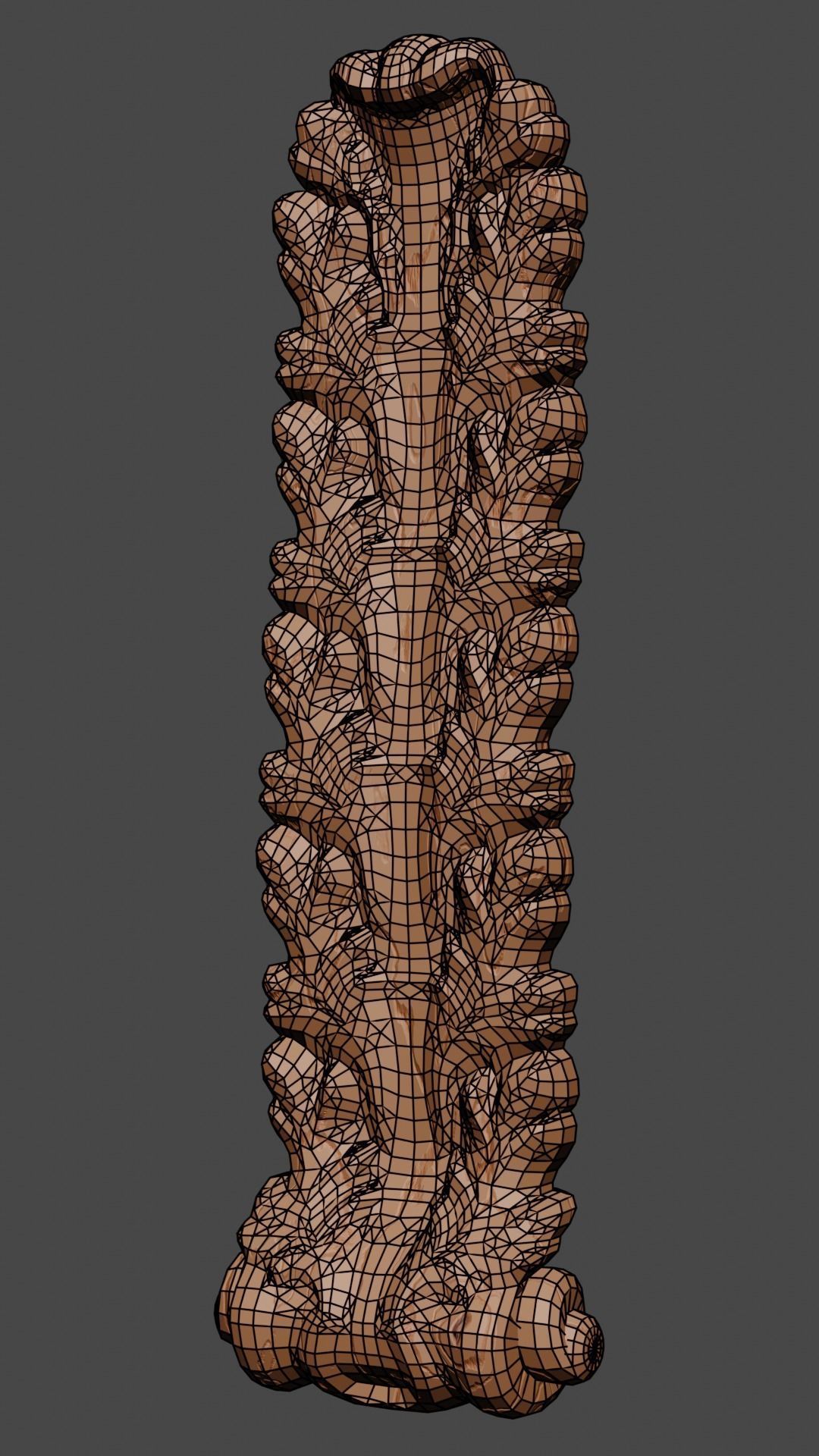 Floral Ornamental Leaf 3D model_3