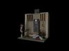 Jabbas Trophy Room Small 1-12 scale  3D print model_1