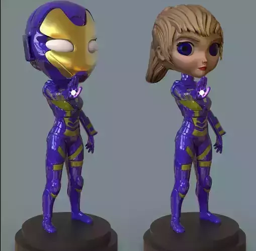 Iron Woman Pepper Potts 3D print model
