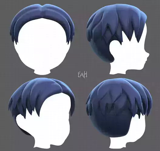 Base Hair for Boy V06