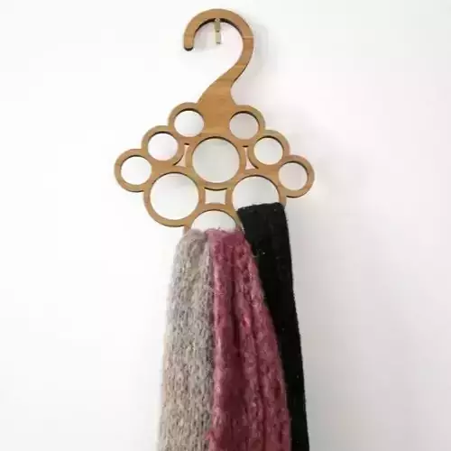 SCARF HOLDER Free 3D print model