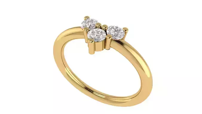 Simple ring for girls