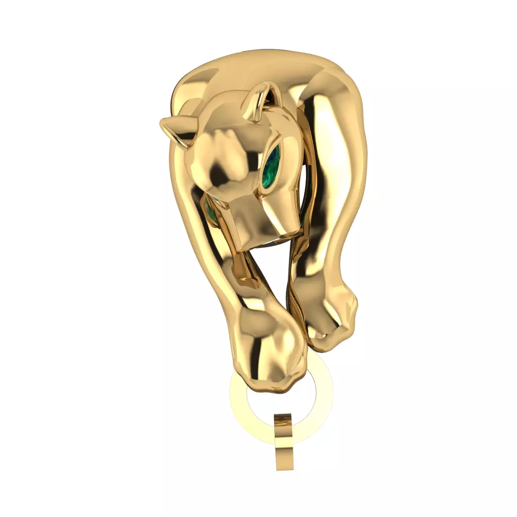 Man pendant 3D printable for gold and silver 3D print model