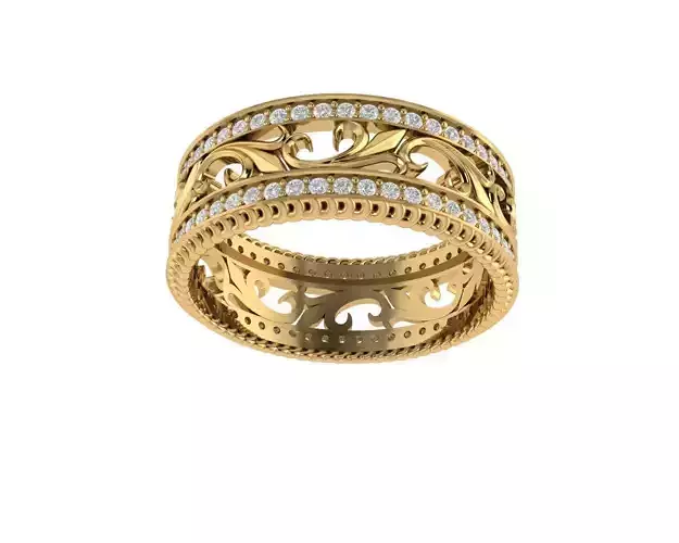 Beautiful band ring for women