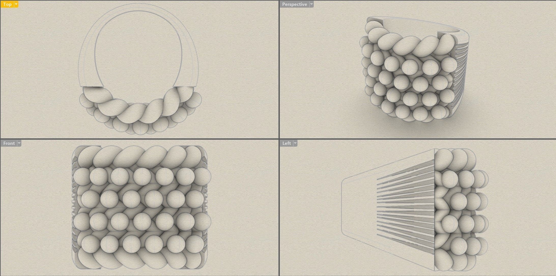 keeper ring  3D print model_3