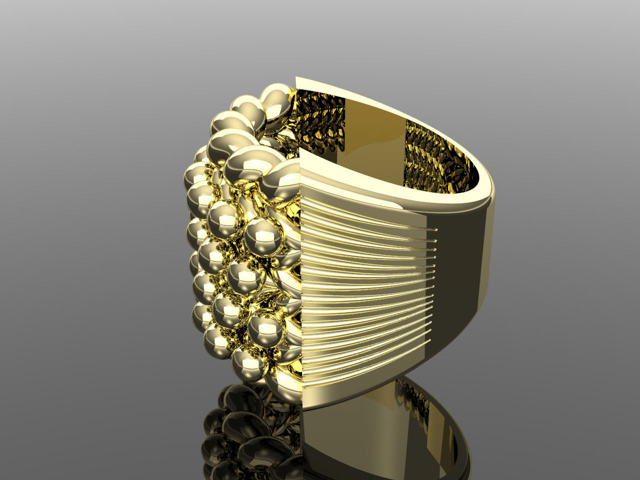 keeper ring  3D print model_2