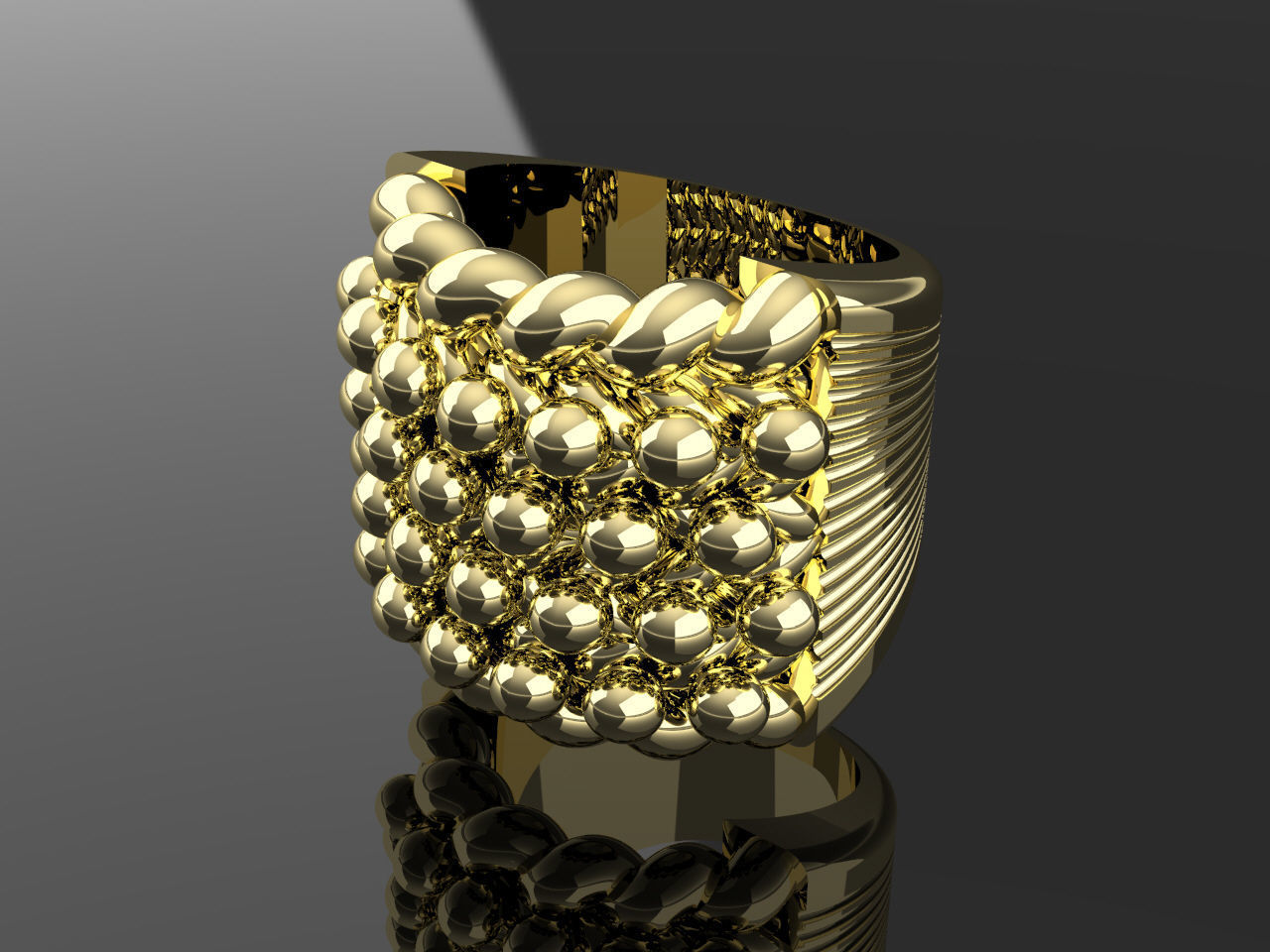 keeper ring  3D print model_1