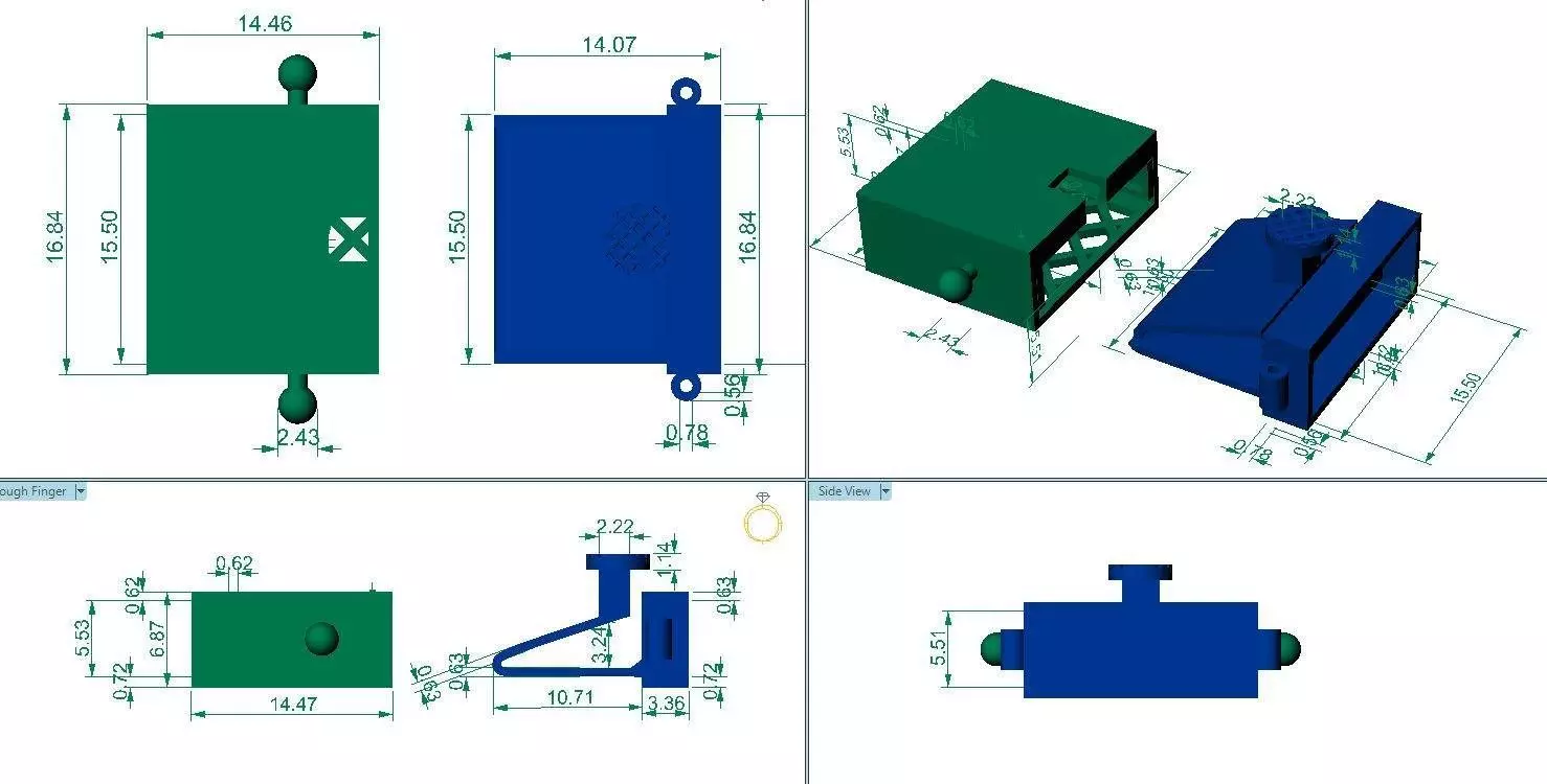 Braclet lock 3D model_0